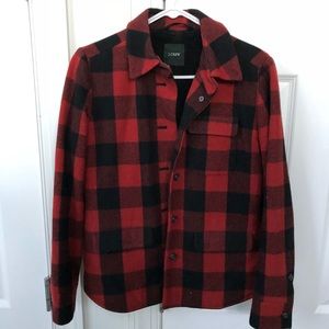 J. Crew Plaid Coat